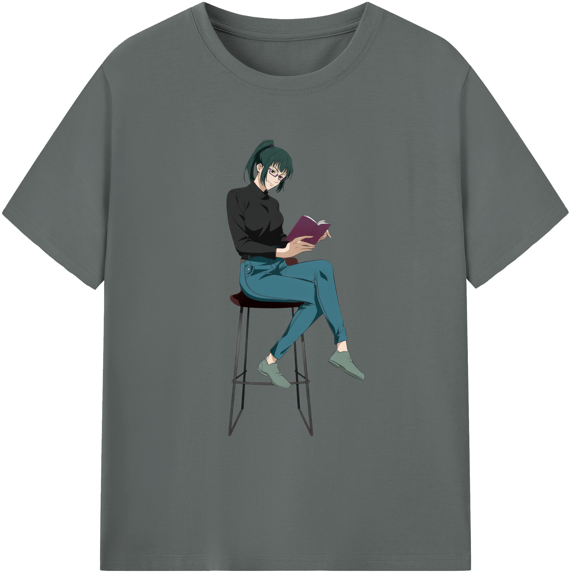 （画像用） 呪術廻戦 Jujutsu Kaisen 綿100％ メンズ半袖Tシャツ｜肌触りやわらか＆通気性